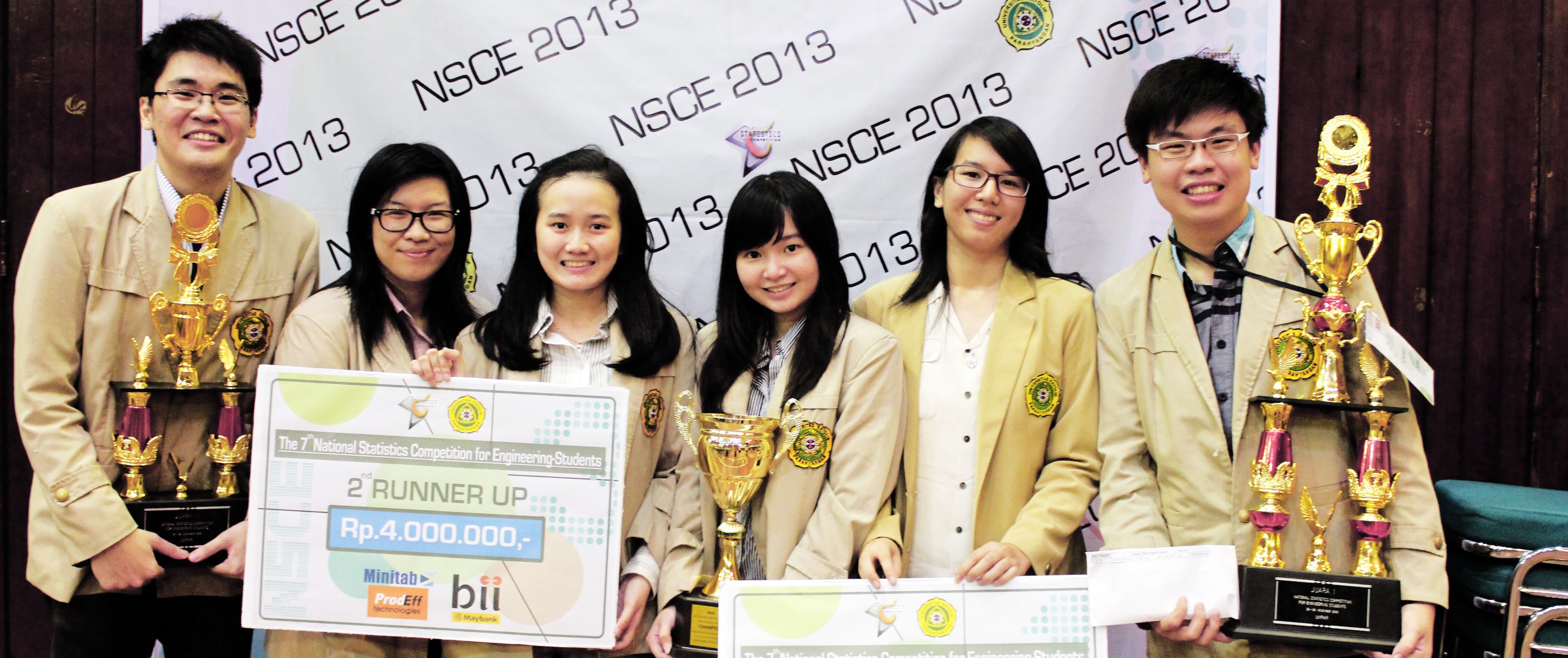 National Statistics Competition for Engineering Students (NSCE) – 2013