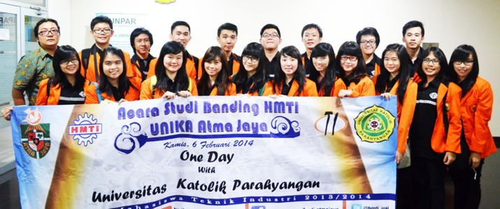 Studi Banding Himpunan Mahasiswa Teknik Industri Universitas Katolik  Atma Jaya Jakarta