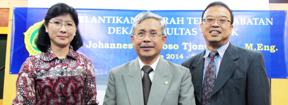 Pelantikan Dan Serah Terima Jabatan Dekan Fakultas Teknik UNPAR