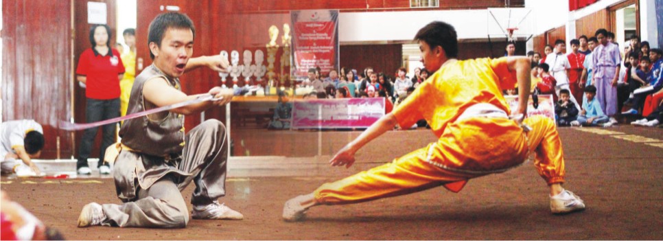 Olimpiade Wushu 2014 se-Bandung Raya dan Invitasi Wushu Taolu antar Universitas tingkat Nasional