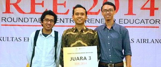 DIII Manajemen Perusahaan UNPAR Juara III Nasional Perlombaan Bisnis di UNAIR
