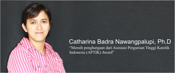 Catharina Badra Nawang Palupi, Ph.D Memperoleh Penghargaan APTIK Award