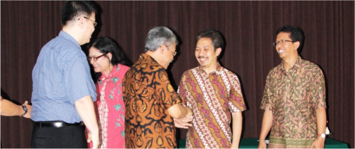 Serah Terima Jabatan Kepala Biro Kepegawaian dan Kepala Biro Teknologi Informasi UNPAR