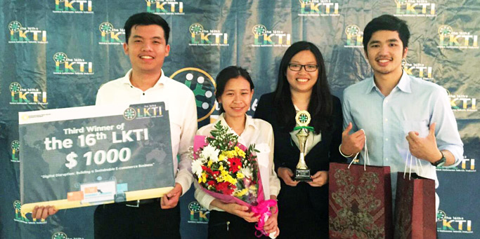 Prestasi Mahasiswa Unpar dalam Lomba Keilmuan Teknik Industri 2016