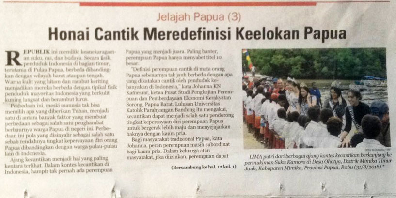 Honai Cantik Meredefinisi Keelokan Papua