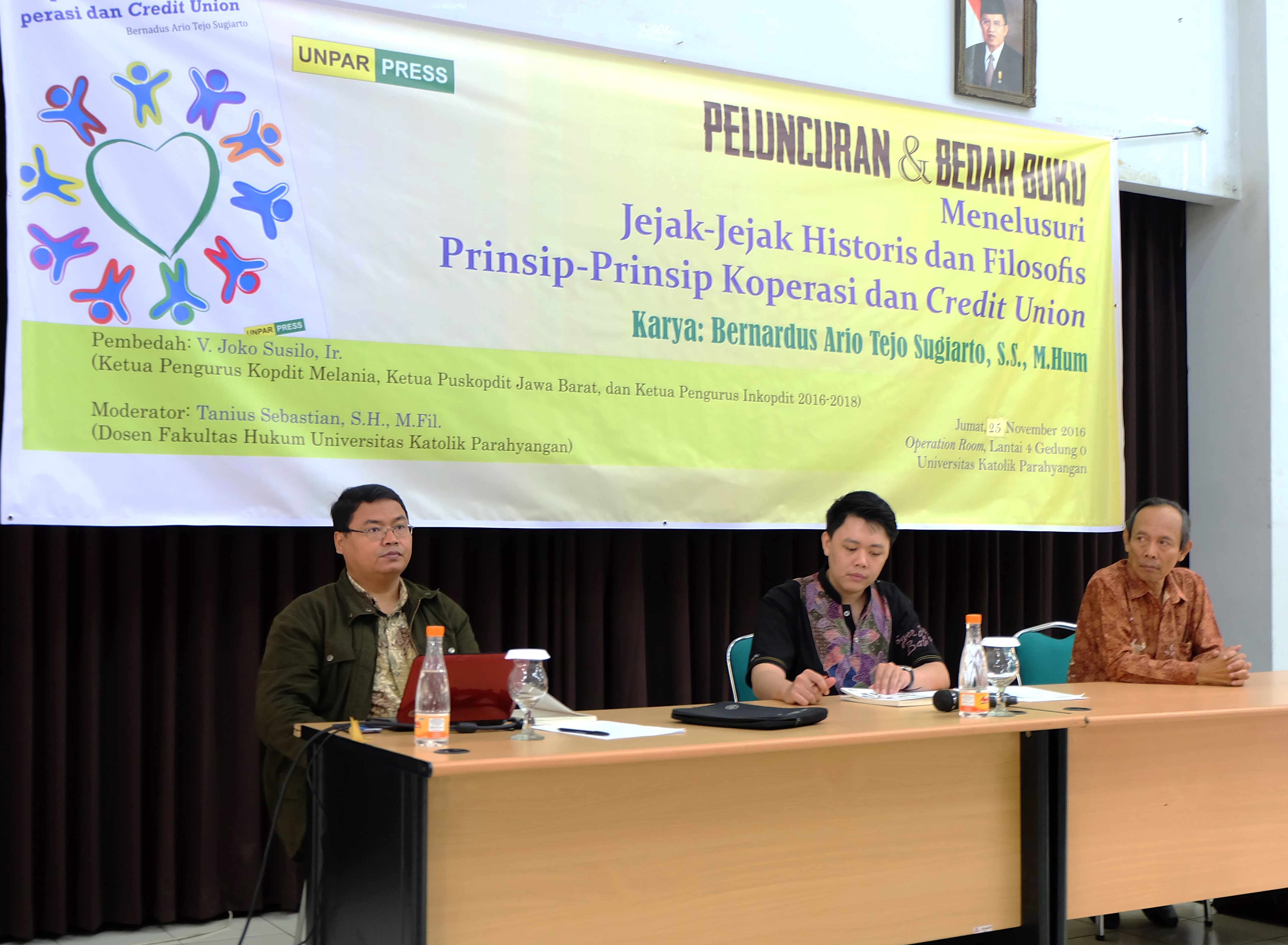 Unpar Press Gelar Peluncuran & Bedah Buku Karya B. Ario Tejo