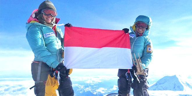 2 Mahasiswi Unpar Jadi Wanita RI Pertama Raih Puncak Alaska Puncak Alaska