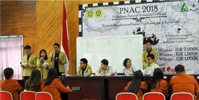 Parahyangan National Accounting Challenge 2018