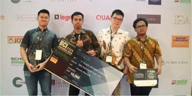 Unpar’s Architecture Students attained high achievement in Futurarc Prize 2018