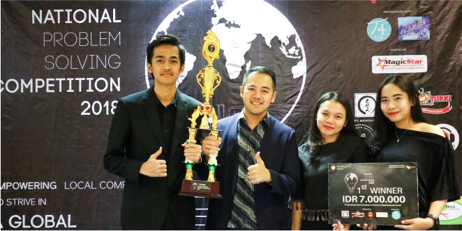 Mahasiswa Manajemen Unpar Raih Juara I di NPSC 2018