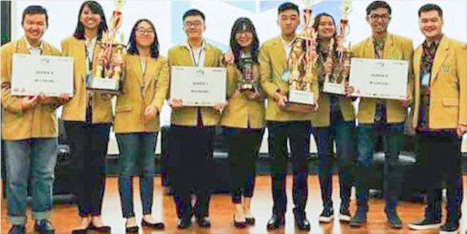 Civil Engineering Unpar Won 3 awards at Civil National Expo 2018
