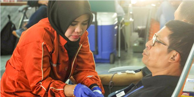 Seribu Motivasi untuk Beraksi: Donor Darah LPPM 38