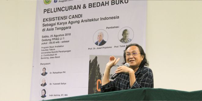 Peluncuran dan Bedah Buku Eksistensi Candi
