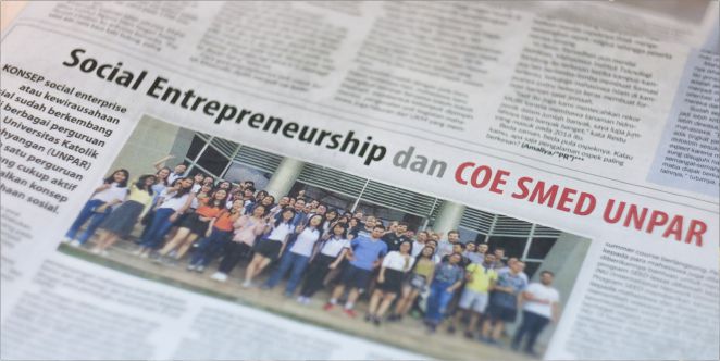 Social Enterpreneurship dan COE SMED Unpar