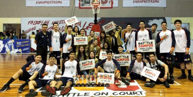 Alligators Unpar Juara 2 dan Juara 3 Turnamen Battle of Campus 2018