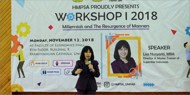 Workshop I Akuntansi: “Millenials and the Resurgence of Manners”