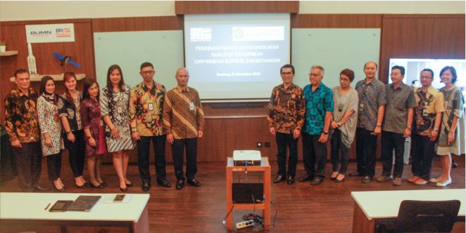 Unpar dan BRI Resmikan Ruang Video Conference