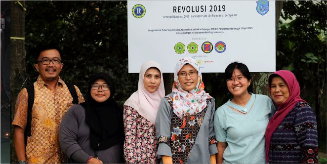 Mahasiswa Teknik Sipil Unpar Resmikan Kegiatan “Revolusi” di SDN 134 Panorama
