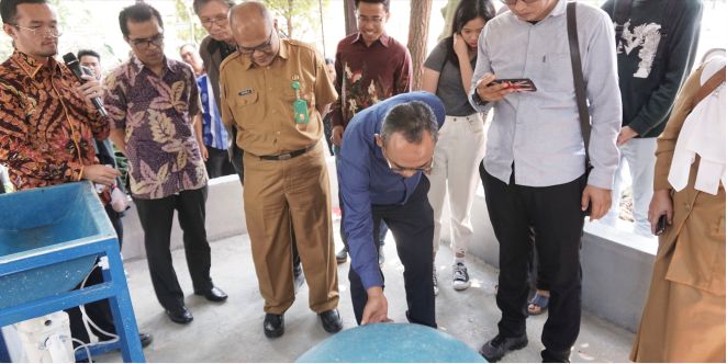 Rayakan Hari Bumi 2019, Unpar Resmikan Instalasi Biodigester Pertama