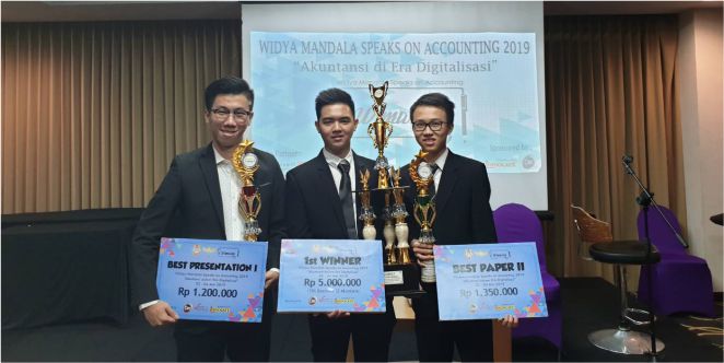 Tim Akuntansi Unpar Raih Juara I dalam Wimasing 2019