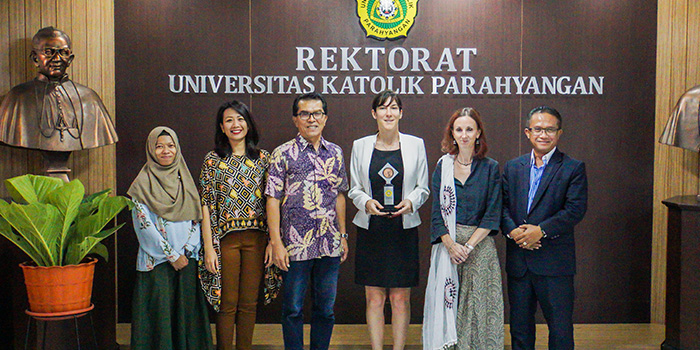 Kunjungan Atase Kerjasama Universitas Perancis ke Unpar