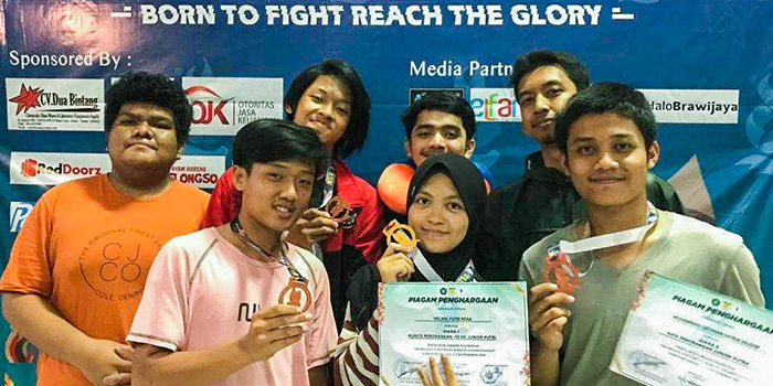 Wakil UKM Karate Unpar Sumbang Empat Medali dalam Kejuaraan Nasional