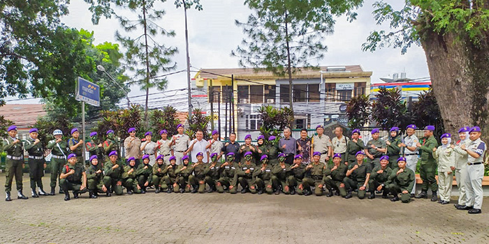 Upacara Pelantikan Anggota Baru Resimen Mahasiswa Unpar 2020