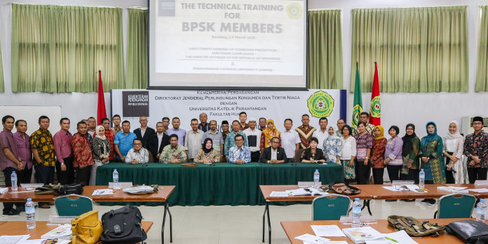 FH Unpar Kembali Selenggarakan Bimbingan Teknis bagi Anggota BPSK