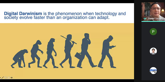 FISIP Unpar Menelaah Model Pembelajaran Baru Bersama Daniel Tumiwa