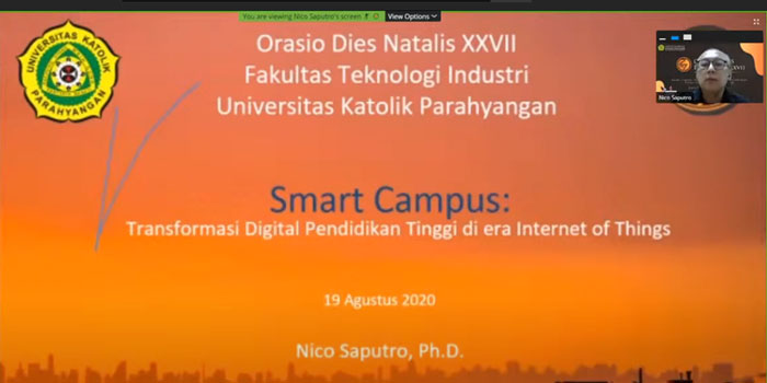 Smart Campus Transformasi Digital Pendidikan Tinggi di era Internet of Things