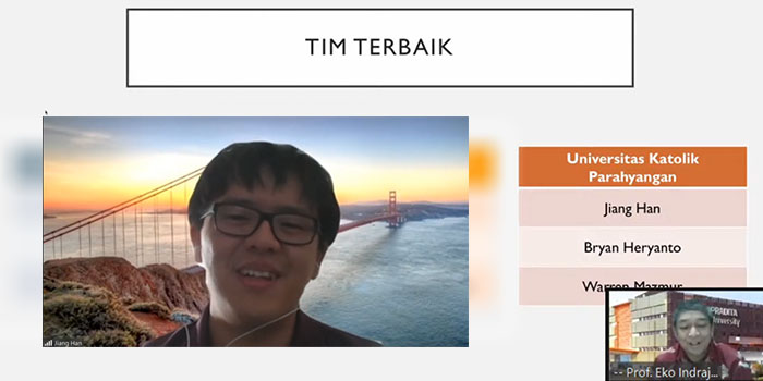 TIm Unpar Masuk Tiga Terbaik Ekoji Challenge #2