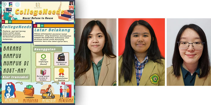 Tim Lintas Jurusan Unpar Menjadi Finalis EBICO ECODAYS 2020