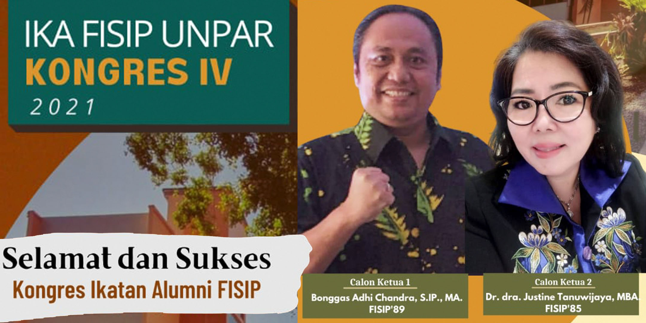 IKA FISIP Unpar Akan Menyelenggarakan Kongres IV Secara Daring