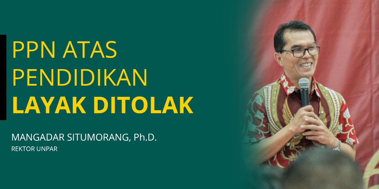 Pajak Pertambahan Nilai atas Pendidikan Layak Ditolak