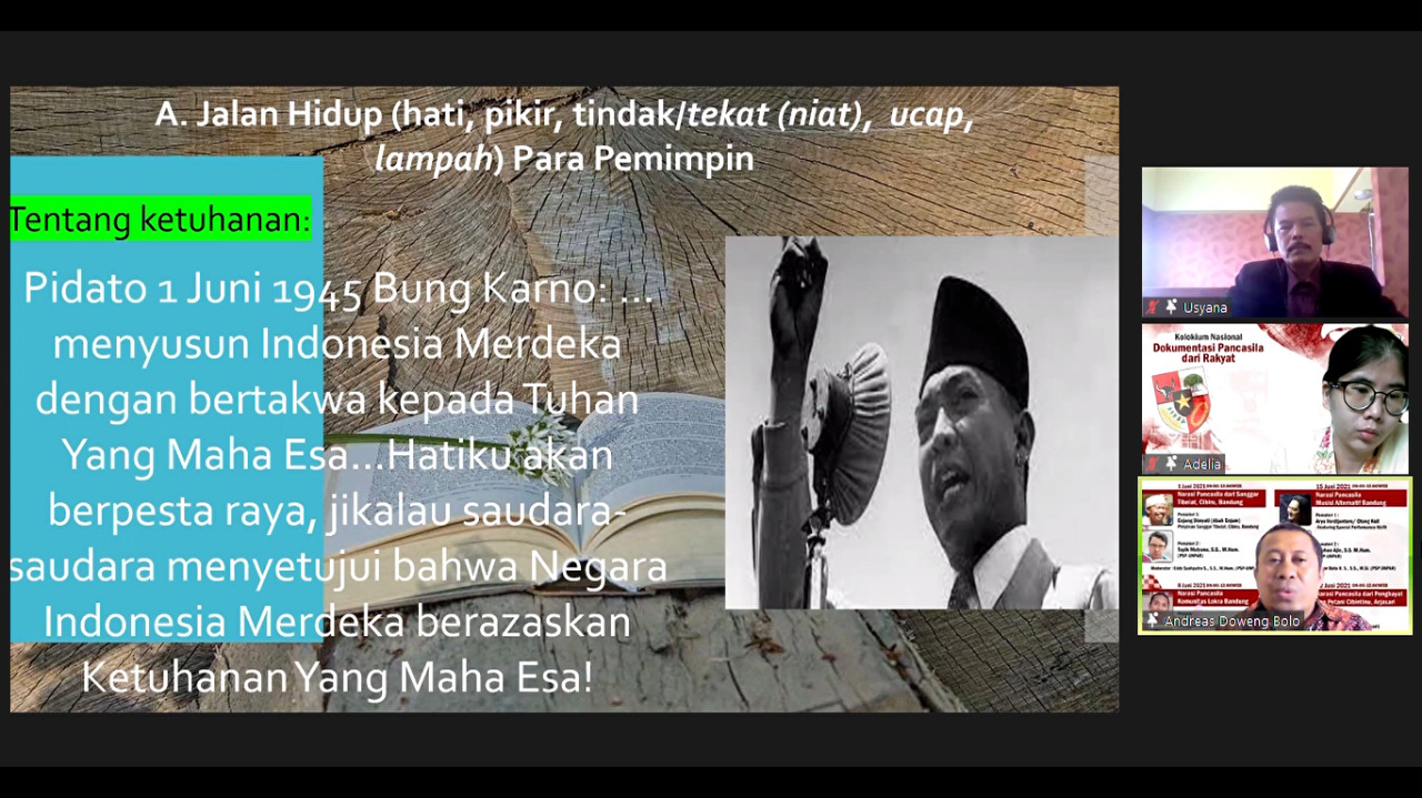 Kolokium Nasional UNPAR: Pancasila Hidup dalam Sanubari Rakyat