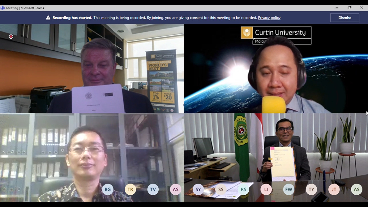 UNPAR Jalin Kerja Sama Internasional dengan Curtin University Malaysia