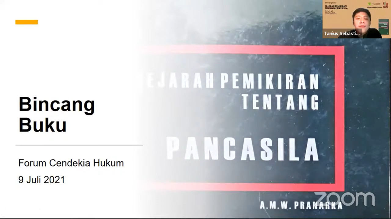Bincang Buku A.M.W Pranarka (1): Mereguk Kembali Sejarah Pemikiran Pancasila