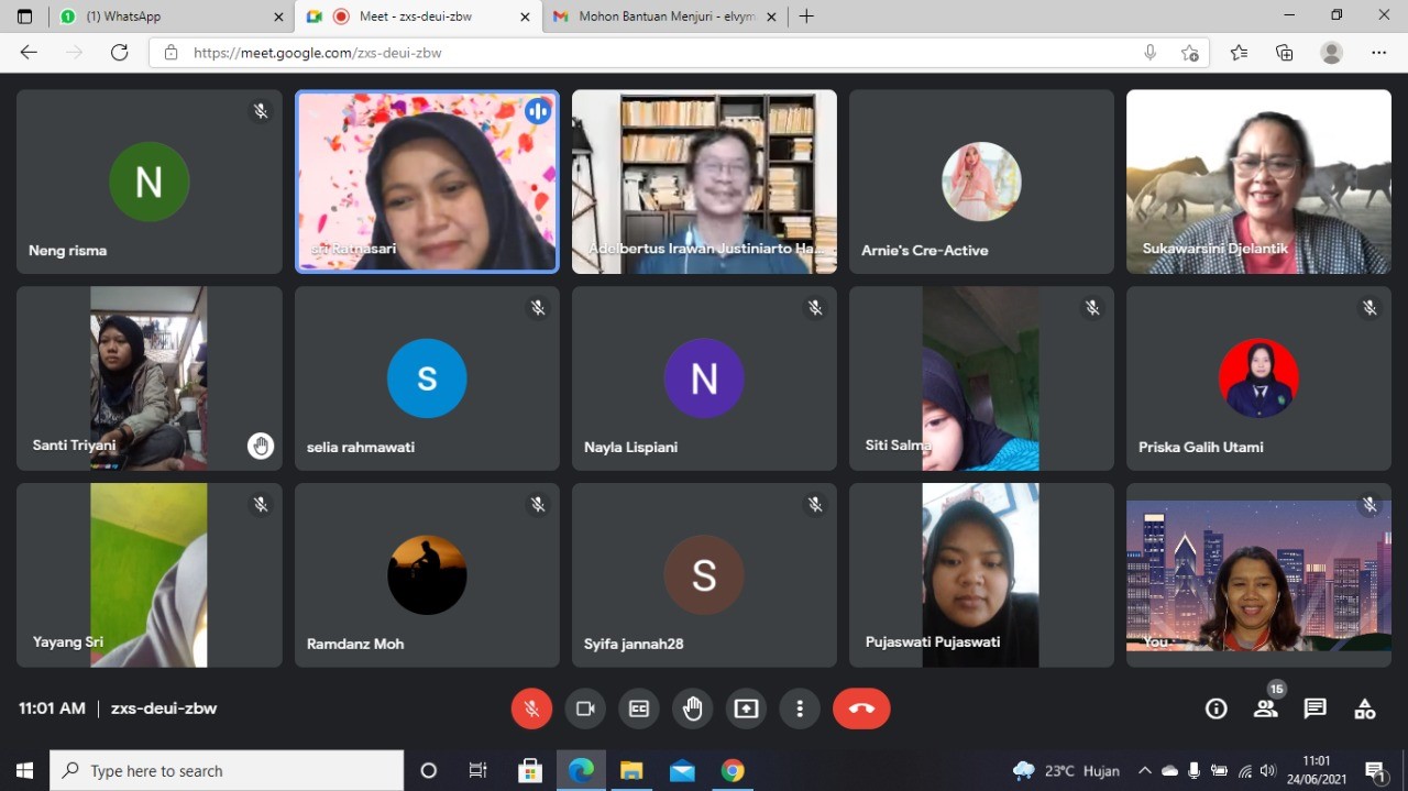 Tim Abdimas “Citarum Harum” UNPAR Edukasi Pengelolaan Lingkungan Hidup lewat Film ke 3 Sekolah