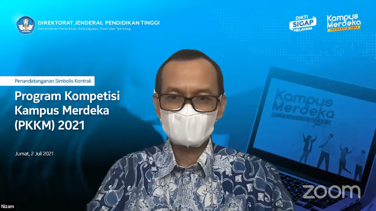 UNPAR Tandatangani Kontrak PKKM 2021 dengan Ditjen Dikti Kemendikbudristek