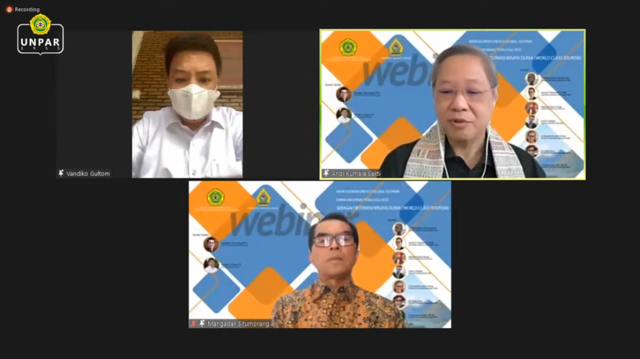 UNPAR Dorong Akselerasi Pentahelix Wujudkan  UNESCO Global Geopark Kawasan Danau Toba sebagai Destinasi Wisata Dunia