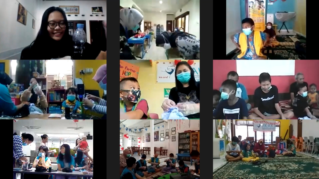 Peduli Anak Penderita Kanker, BEM UNPAR Donasi Rp 15 Juta ke YKAKI Bandung