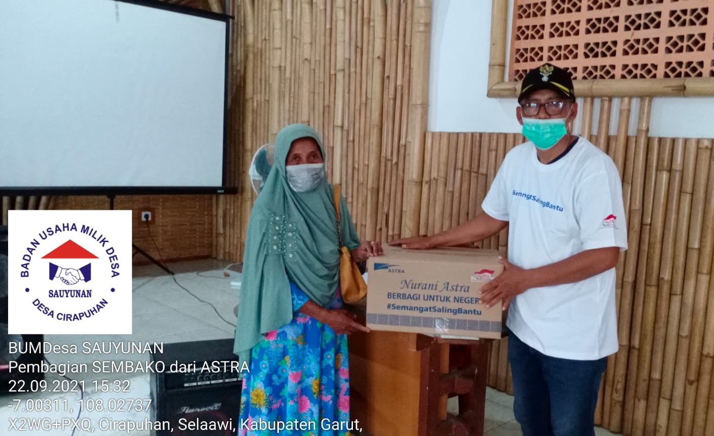 Bantu Warga Terdampak Covid, UNPAR-Astra Salurkan 1.200 Paket Sembako ke 11 Kabupaten di Jabar