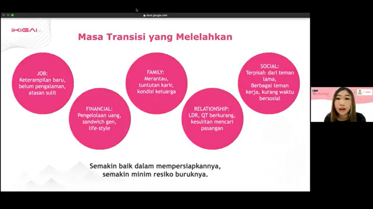 Praktisi Berikan Tips Jaga Kesehatan Mental Masuki Dunia Kerja